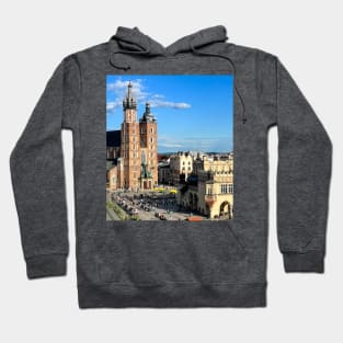 Krakow Poland St Mary's Basilica Old Town Hoodie